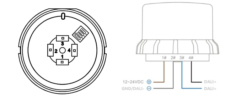 JL-722A2H-zhaga wiring interface.png